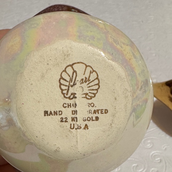 Vintage Pearl China Co sugar and creamer - Picture 5 of 8